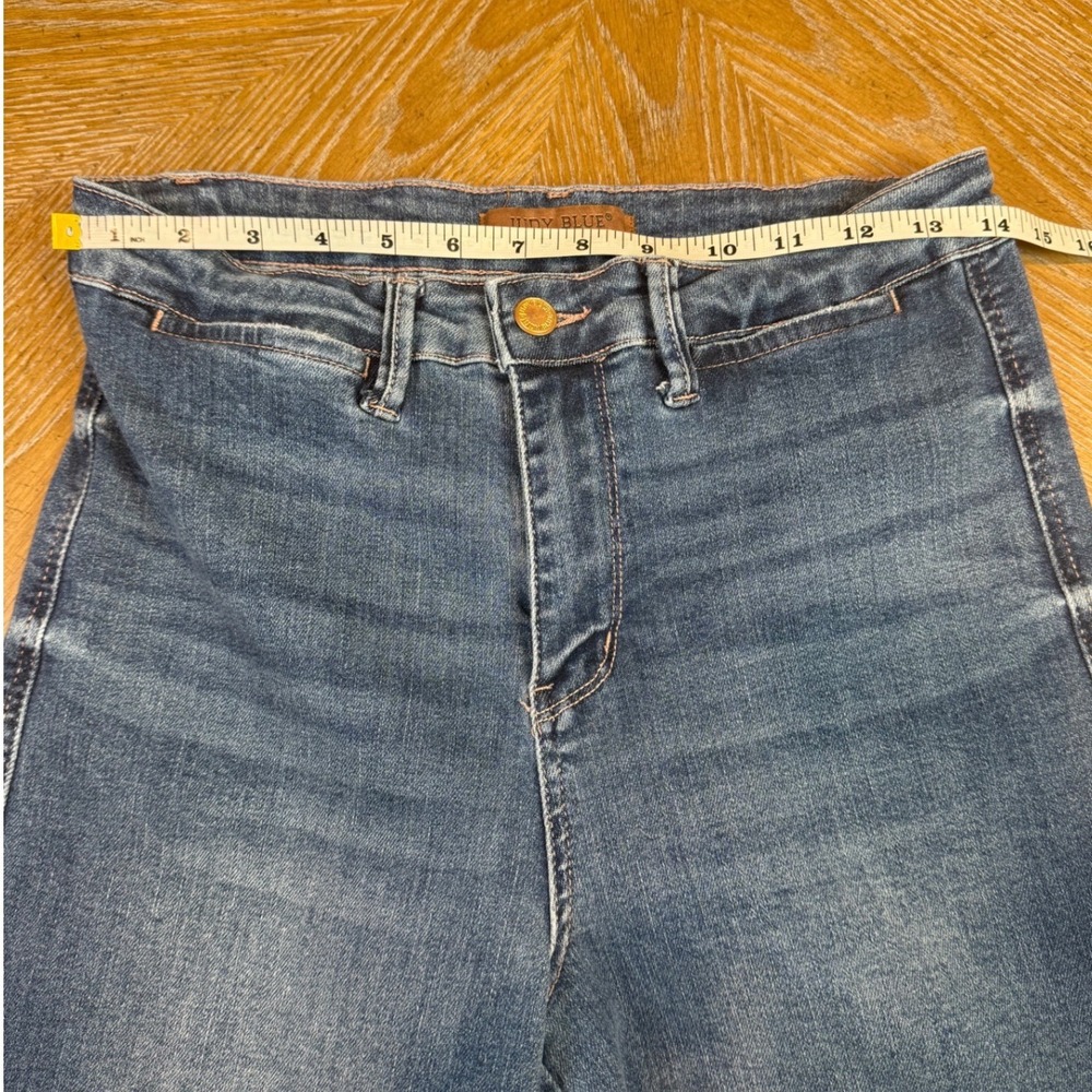 Judy Blue Straight Leg Jeans Medium Wash Women's Size 9/29 - Picture 8 of 10